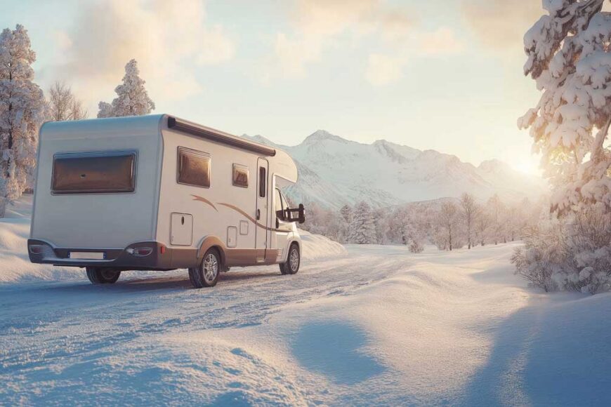 Wohnmobil & Wohnwagen winterfest machen: Sicher durch Herbst und Winter